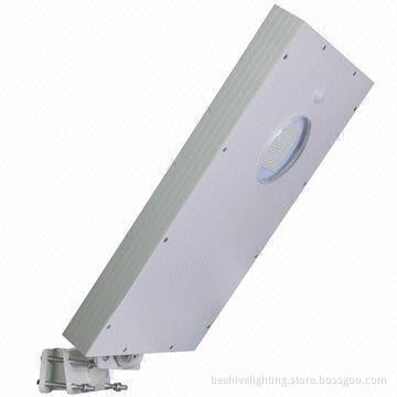 LED Solar Garden Lamps, 12W Power, All-in-one Integrated with Motion Sensor